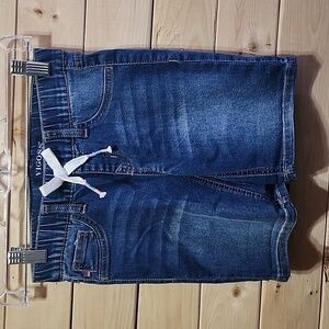 VIGOSS Girls Shorts Denim Size 7/8 Mid Malibu